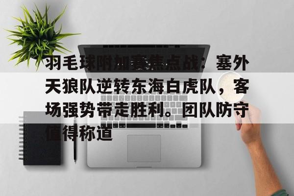 羽毛球附加赛焦点战：塞外天狼队逆转东海白虎队，客场强势带走胜利。团队防守值得称道的简单介绍